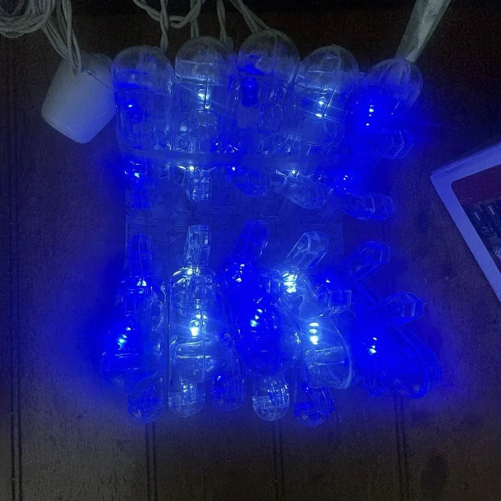 PHILIPS 2011 CHRISTMAS SNOWLAKES LED STRING LIGHT SHOW~TWINKLE FADING 8 FUNCTION